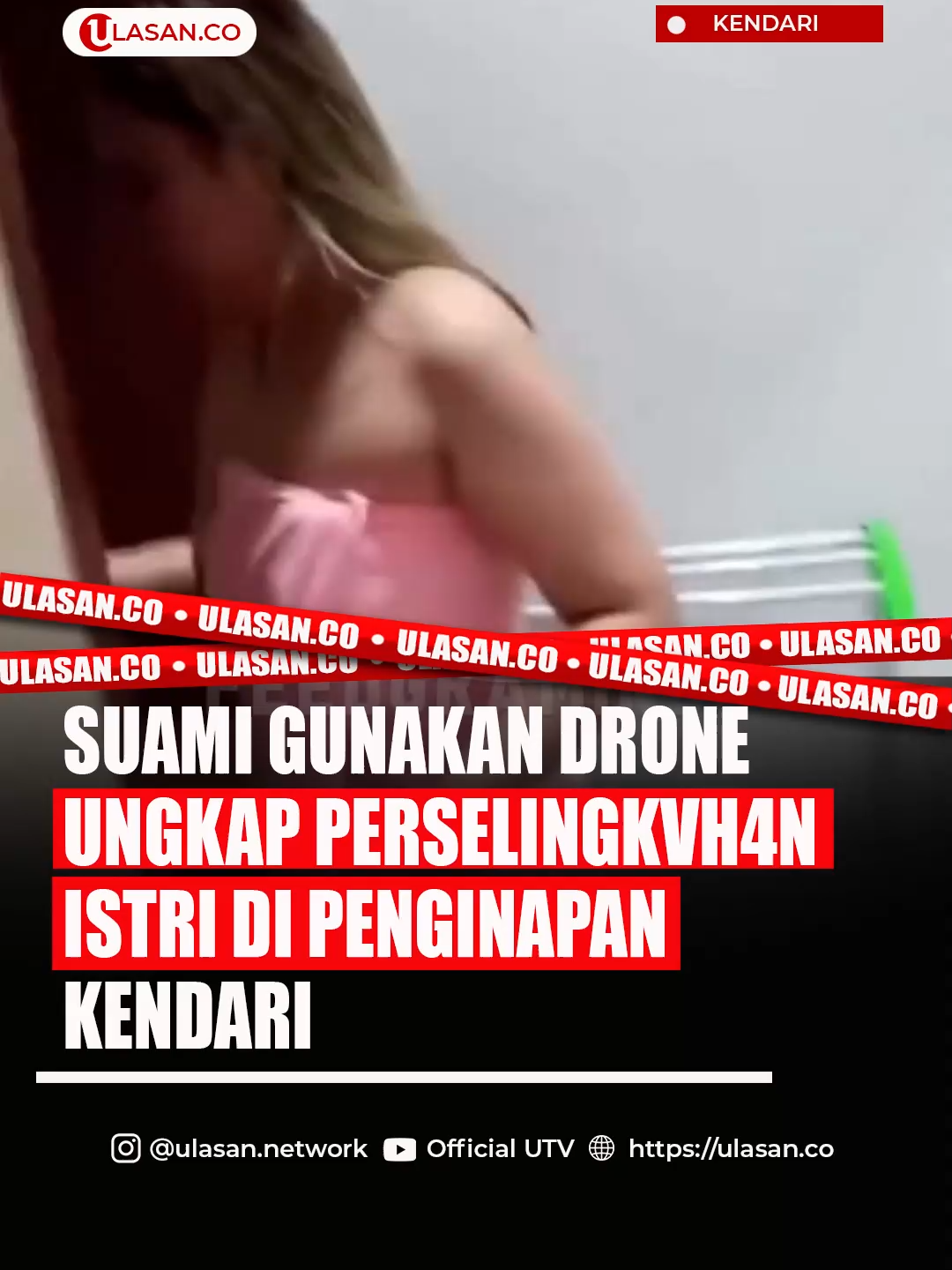 Dua pasangan sah asal Kabupaten Konawe, Sulawesi Tenggara (Sultra), terlibat penggerebekan di sebuah penginapan di Kelurahan Wawowanggu, Kecamatan Kadia, Kota Kendari, Minggu (19/10/2025) sekitar pukul 11.00 Wita. Pria berinisial ER dan wanita W diciduk oleh pasangan sah mereka masing-masing, yakni IK (28), suami W, serta F (23), istri ER. Keempatnya diketahui merupakan warga Kecamatan Abuki, Konawe. Menurut keterangan IK, ia dan W menikah sejak 2021 dan telah dikaruniai satu anak. Hal yang sama juga berlaku bagi ER dan F yang menikah di tahun yang sama. Awal Kecurigaan IK mulai mencurigai gerak-gerik istrinya sejak Sabtu (18/10) setelah mengetahui W menginap di penginapan tersebut. Untuk memastikan, IK menyewa kamar di lokasi yang sama dan memantau aktivitas W menggunakan drone. Dari hasil pemantauan, IK melihat mobil hitam milik ER berhenti di depan kamar tempat istrinya menginap. “Itu laki-laki datang di penginapan itu dari malam, tetapi saya belum berani masuk. Saya telepon dulu F, istrinya ER,” ujar IK kepada Kendariinfo, Rabu (22/10). Gerebek Bareng Istri Selingkuhan Keesokan harinya, Minggu pagi (19/10), IK kembali memantau dan melihat ER masih berada di penginapan. Ia pun menghubungi F dan sepakat untuk melakukan penggerebekan bersama. Saat digerebek, ER tampak sedang merokok di depan kamar, sementara W berada di kamar mandi hanya mengenakan handuk. Momen tersebut sempat direkam oleh IK, yang dalam video itu terdengar mengucapkan cerai kepada istrinya. “W ini masih istri sah saya. ER juga masih suami sahnya F. Kami sama-sama lihat langsung di tempat, saya pantau dari malam pakai drone,” ungkap IK. Istri ER Kecewa Berat Sementara itu, F mengaku kecewa berat karena W merupakan teman sekampung. “Saya tidak sangka, karena W ini satu kampung dengan saya. Tapi saya malas mi urus mereka. Saya sudah tahu sifatnya, keluarga juga sudah tidak mau sama itu ER,” ujarnya - Sumber Artikel : Kendariinfo.com #beritaterkini #beritaviral #fyppppppppppppppppppppppp #brandatiktokviral #beritatiktok #beritaterupdate