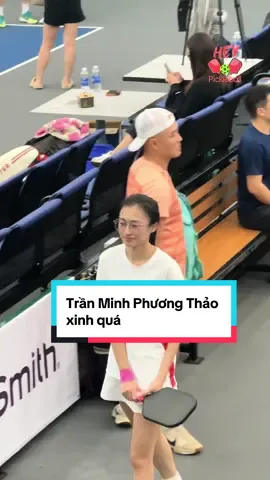 Visual xinh đẹp tuyệt vời của hot girl bóng bàn Trần Minh Phương Thảo😍❤️ #tranminhphuongthao #visual  #pickleball #sportsontiktok #jogarbolapickleball 