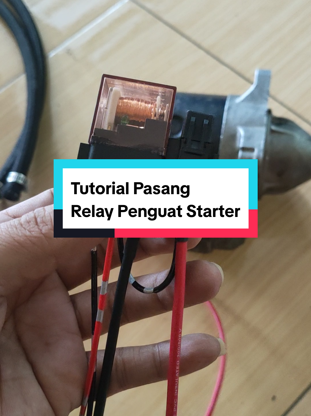 Tutorial Pasang Relay Penguat Starter #relay #tutorial #spareparttimor #galuhtimorfamily #galuhtimorpartshop 