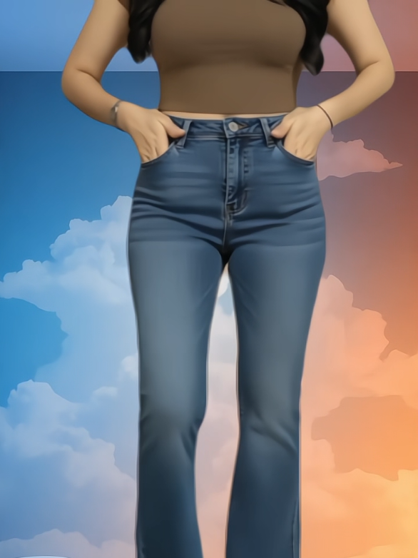 Celana Cutbray Jeans Wanita #jeans #fyp 