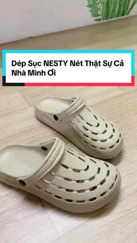 Một Em Sục Eva Nguyên Sinh Nesty Đi Cả Mùa Đông Lẫn Hè. Dép Siêu Nhẹ Đi Cực Êm Chân - Có Size Cho Cả Gia Đình - Đi Mưa Gió Cũng Rất Ok 😉👍🏻 #depnesty #nestyvietnam #viral #xuhuong #viraltiktok 