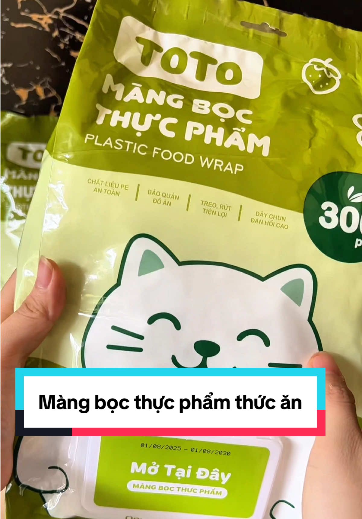 Màng bọc thức ăn#giangtichcucreview #mangbocthucpham #giadungtienich #mangbocthucphamthongminh 