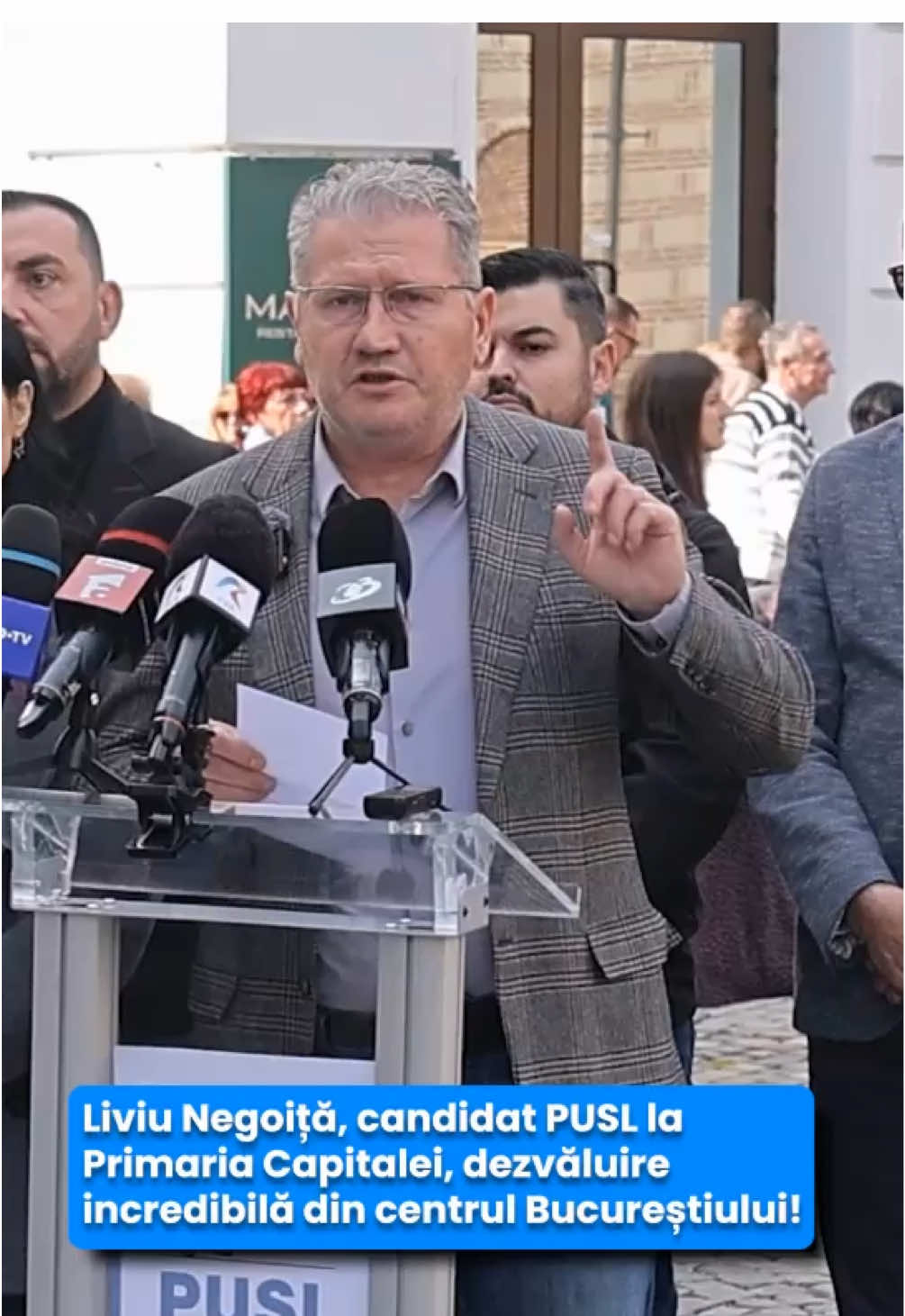 Liviu Negoiță, candidatul PUSL la Primăria Capitalei: Nicușor Dan și administrația pe care a condus-o se fac vinovați de infracțiunea de distrugere.  Sunt zeci de monumente istorice din Centrul Vechi al Bucureștiului care, prin lipsa măsurilor de întreținere sau reabilitare, au fost lăsate în paragină, iar astfel este distrusă o parte importantă a patrimoniului nostru.  #DemnitateOnoareCuraj