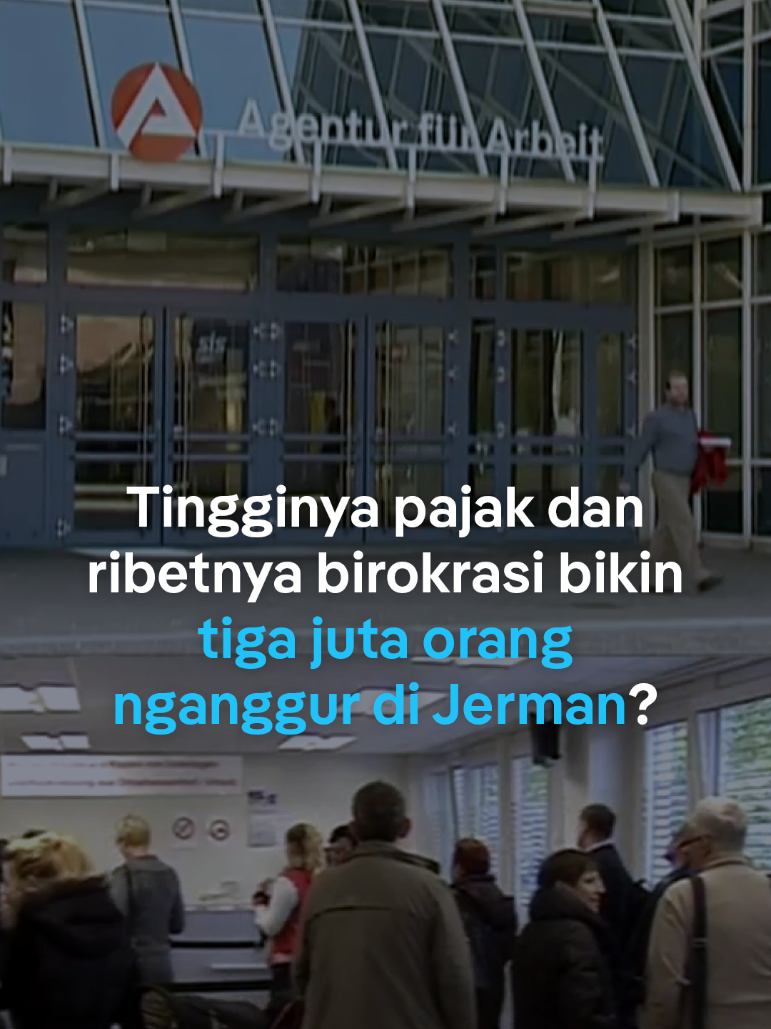 Untuk pertama kalinya dalam 10 tahun, angka pengangguran di Jerman capai tiga juta orang! 😱 Menurut pakar ekonom, hal ini dipicu oleh adanya resesi ekonomi yang didorong oleh tingginya pajak, harga energi, dan ribetnya birokrasi. Mereka memperingatkan dan mendesak pemerintah Jerman untuk mengatasi resesi ekonomi.  #dwbusiness