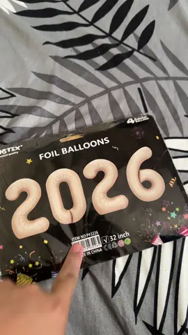 New year balloon #newyear #numberballoon #2026 #musthave #tiktokfinds 