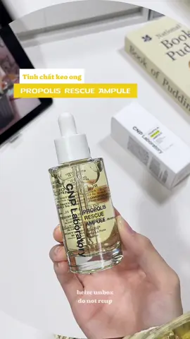 Serum keo ong cnp, êm lắm nha #cnplaboratory #cnp  #keoong #propolis #rescue 