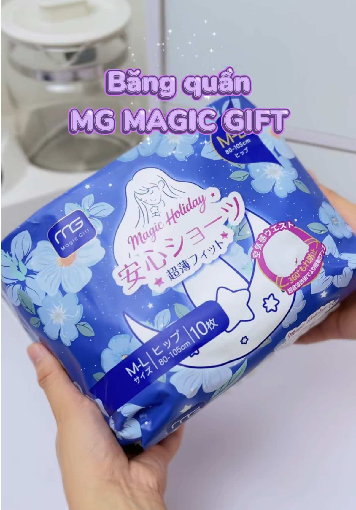 Băng quần tui iuu 🥺💓 #MGMagicGift #bangvesinhdangquan #bangvesinh #chamsoccobe #bvsdangquan 