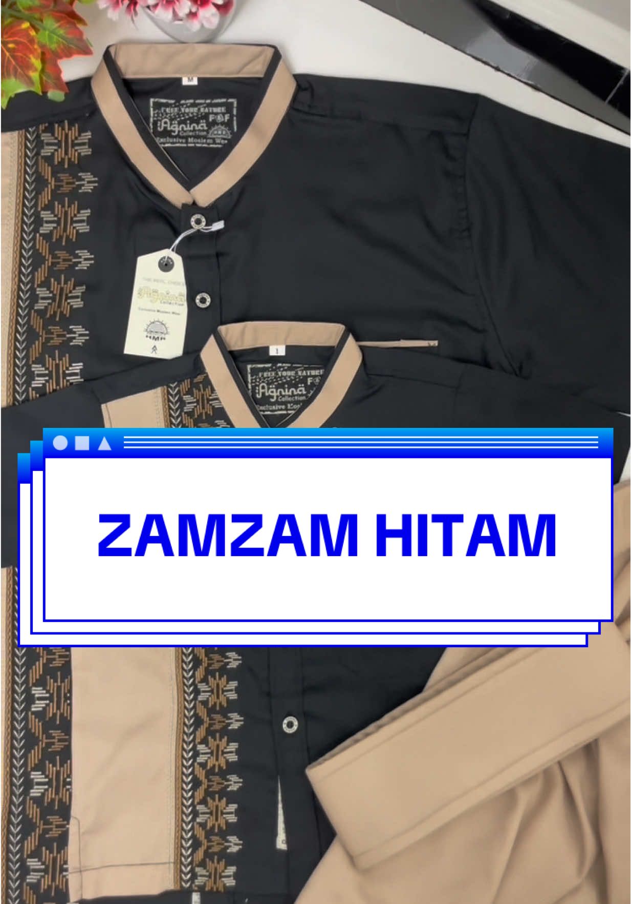 Koko Zamzam✨ best Seller By Agnina Collection yg Selalu jadi Rebutan🤍 Desain Simple Tapi Elegan, bahan adem & nyaman dipakai seharian. Gak heran selalu sold out cepat! Jangan tunggu lama, sebelum kehabisan! #bajukoko #kokoanaklakilaki #kokocoupleayahdananak #gajiansale #fyp 