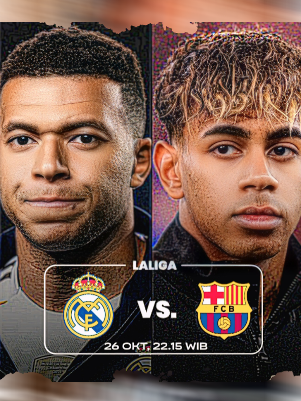 EL CLASICO is back 🥶 prediksi skor ? #realmadrid #vs #barcelona 