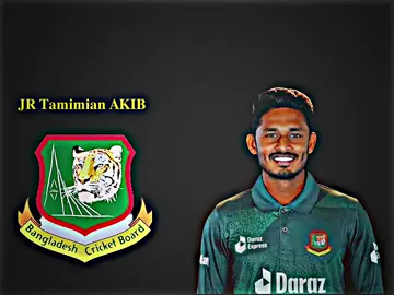 #তুমি হারিয়ে যেতে পারো না বস।😅❤️‍🩹🥲 #Tanzidhasantamim #Bangladeshcricket #Cricket #foryou 