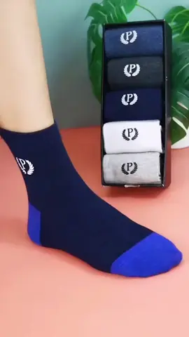 Combo 5 đôi tất cổ cao Nam ( 5 màu) thích hợp đi làm, đi chơi, chơi thể thao#tatnu #tatnamnu #xuhuong #tatthapconu #vớ 