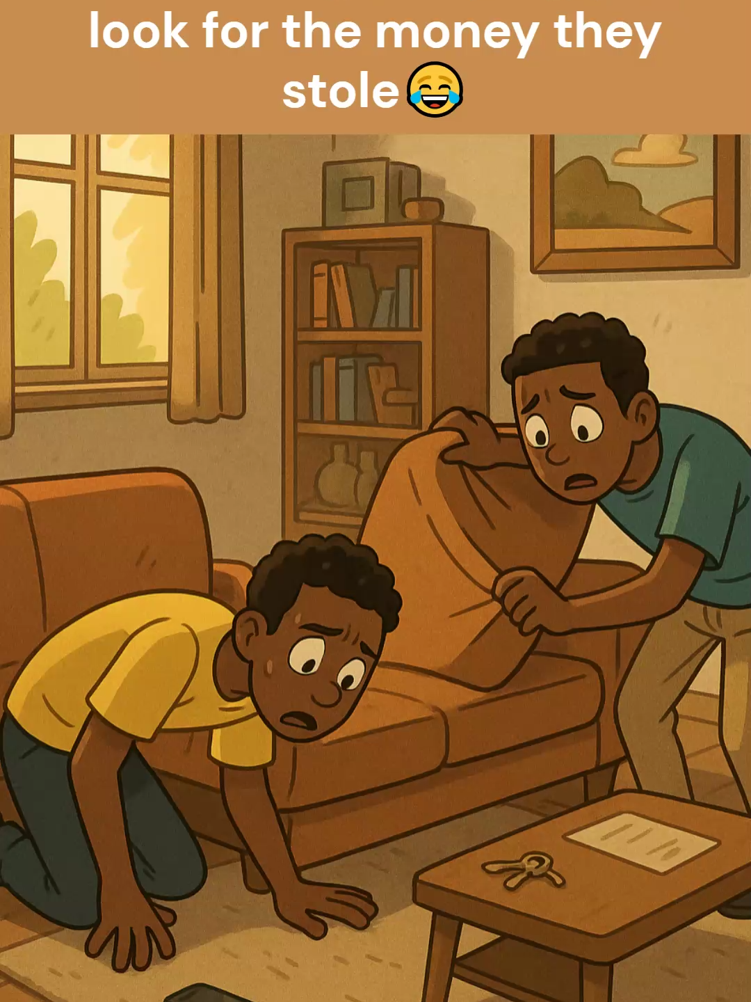 Your siblings helping you look for the money they stole #fyp #fyyyyyyyyyyyyyyyy