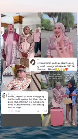 Melda Safitri OTW Jakarta menuju podcast nya Bang Densu, Denny sumargo