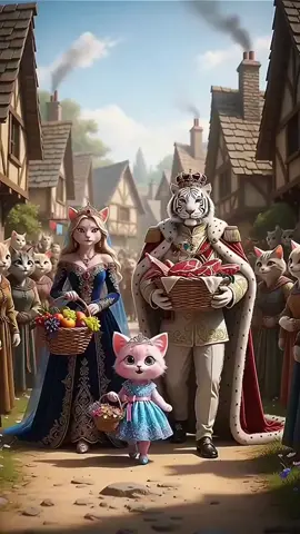 Pati 1 | li chanje pitit rêne nan a pal la #cat #funnycat #princesse @MeowFlix 