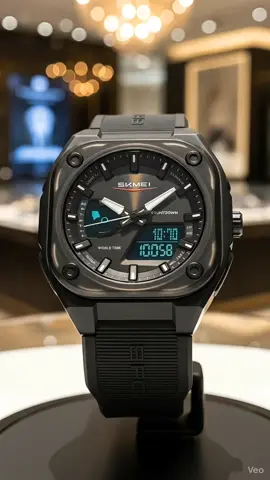Jam Tangan Pria Analog-Digital [J Sport World Time Tahan air SKMEI 2328 