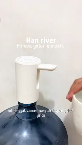 Pompa galon elektrik dari hanriver hargnya jg terjangkau banget #pompagalon #pompagalonelektrik 