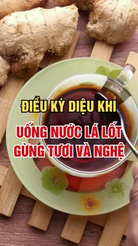 Điều Kỳ Diệu Khi Uống Nước Lá Lốt, Gừng Tươi Và Nghệ! #songkhoe #suckhoe #songkhoemoingay 