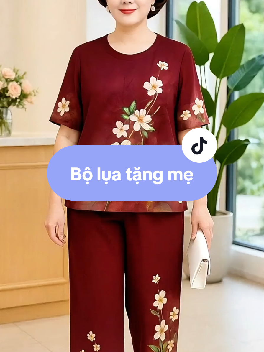 Bộ này mẹ mặc cực kì thoải mái, mà nhìn sang lắm cả nhà#bigsize #dotrungnien #thoitrangtrungnien #bigsize #dobo 