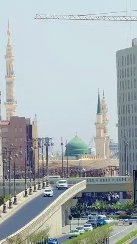 ہادی بسم اللہ درود پاک پڑھ کر نظارہ کرتے جائیں♥️#aliraish4 #travelwithaliraish #turkeytravelguide #madina #saudiarabia_tiktok 