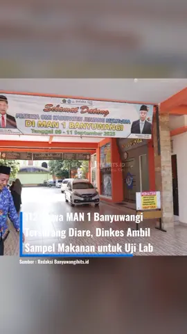 Sebanyak 112 siswa MAN 1 Banyuwangi mengalami gejala diare disertai panas, mual, dan mulas, diduga alami keracunan Makanan Bergizi Gratis (MBG, Kamis (24/10/2025).  Kepala Dinas Kesehatan Banyuwangi, Amir Hidayat, mengatakan pihaknya langsung menurunkan tim dari puskesmas bersama kepala Balai Karantina Kesehatan untuk melakukan penanganan awal di sekolah. Dari total 112 siswa yang mengalami gejala, sebagian besar telah mendapatkan penanganan medis dan kondisinya berangsur membaik. “Alhamdulillah hampir semuanya sudah sembuh. Saat ini tinggal empat siswa yang masih dalam perawatan di ruang UKS, dalam observasi puskesmas,” terang Amir. #news  #beritaterkini  #beritabanyuwangi  #banyuwangihitsid 