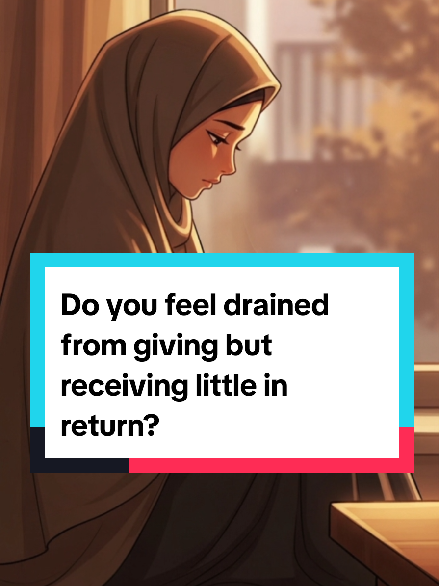 It’s okay to take a step back. You can still give — without losing your peace. Allah doesn’t want you to burn out for His sake. He wants you to bloom through balance and sincerity.  Save this for the days your heart feels heavy.