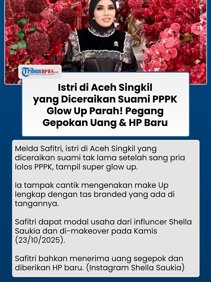 Diceraikan Suami PPPK Istri di Aceh Singkil Tampil Glow Up, Pakai Tas Branded: Pegang Uang Sepegok #pppk #aceh #beritaterkini #tiktokberita