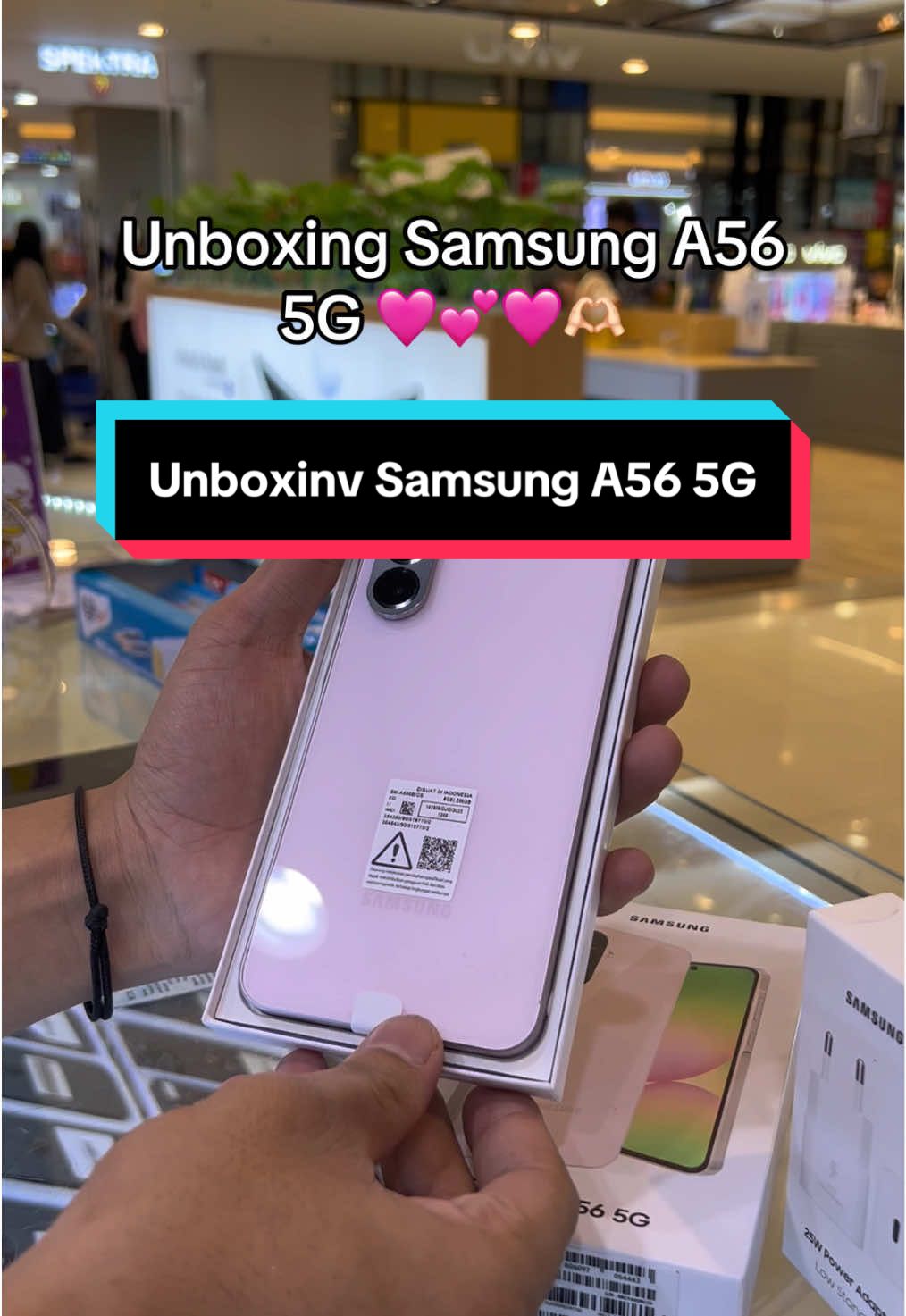 Samsung A56 5G bisa di cicil guys 💞🤗🫶🏻 > Promo Samsung A56 5G di 6jtan > Gratis Kepala adaptor original, anti gores dan sofcash > Bisa Cicilan Tanpa DP > Minimal umur 18th > Cicilan DP 0% Lok : Tangcity mall Tangerang #masukberanda #fyp #samsunga56 #samsung 