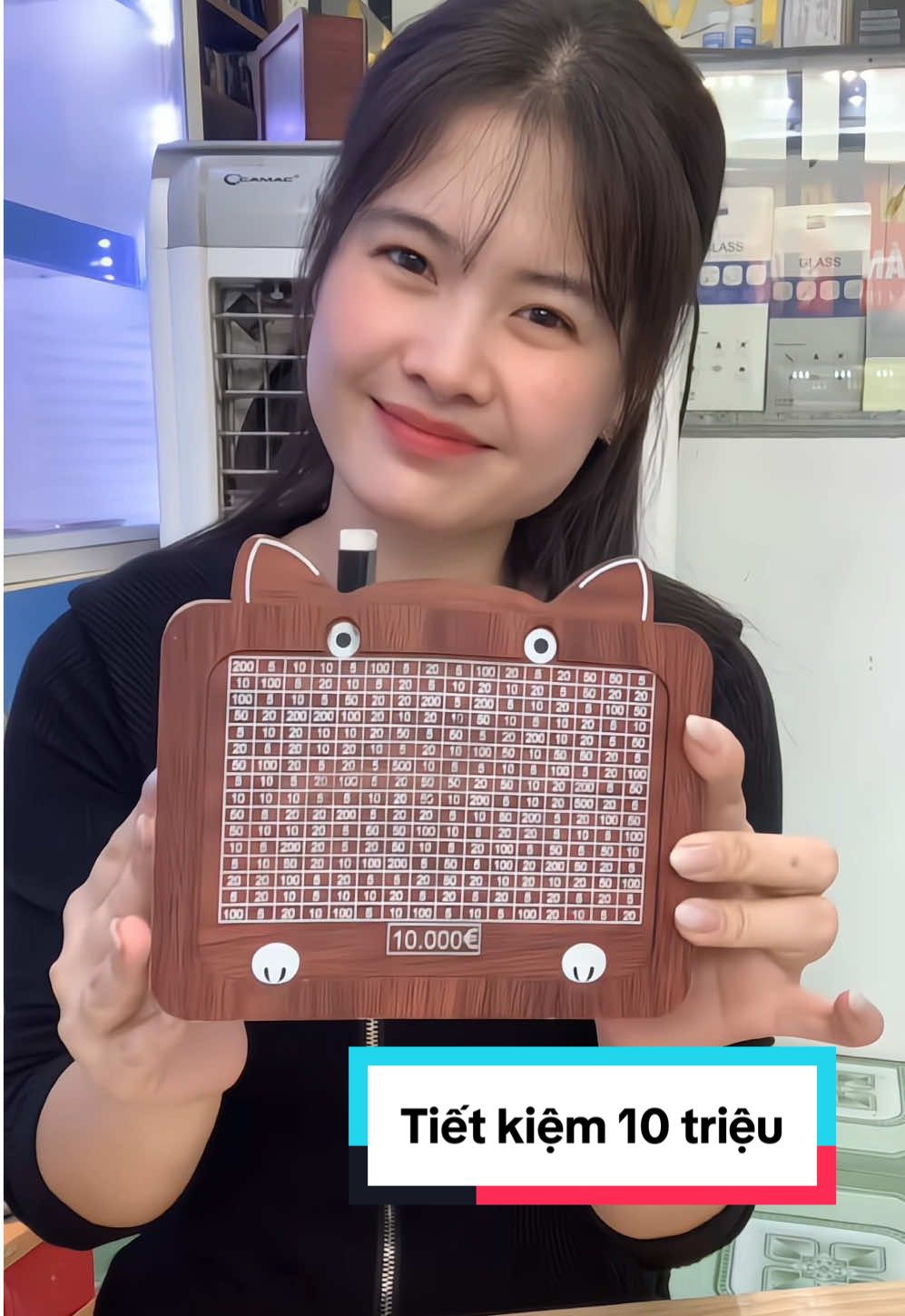 Ai mà hay tiêu linh tinh thì nên thử chiếc hộp gỗ này, đảm bảo tiết kiệm được khối tiền luôn đó mọi người ơi #hopgotietkiem #tietkiemtien #xuhuongtiktok #taphoanhabi 