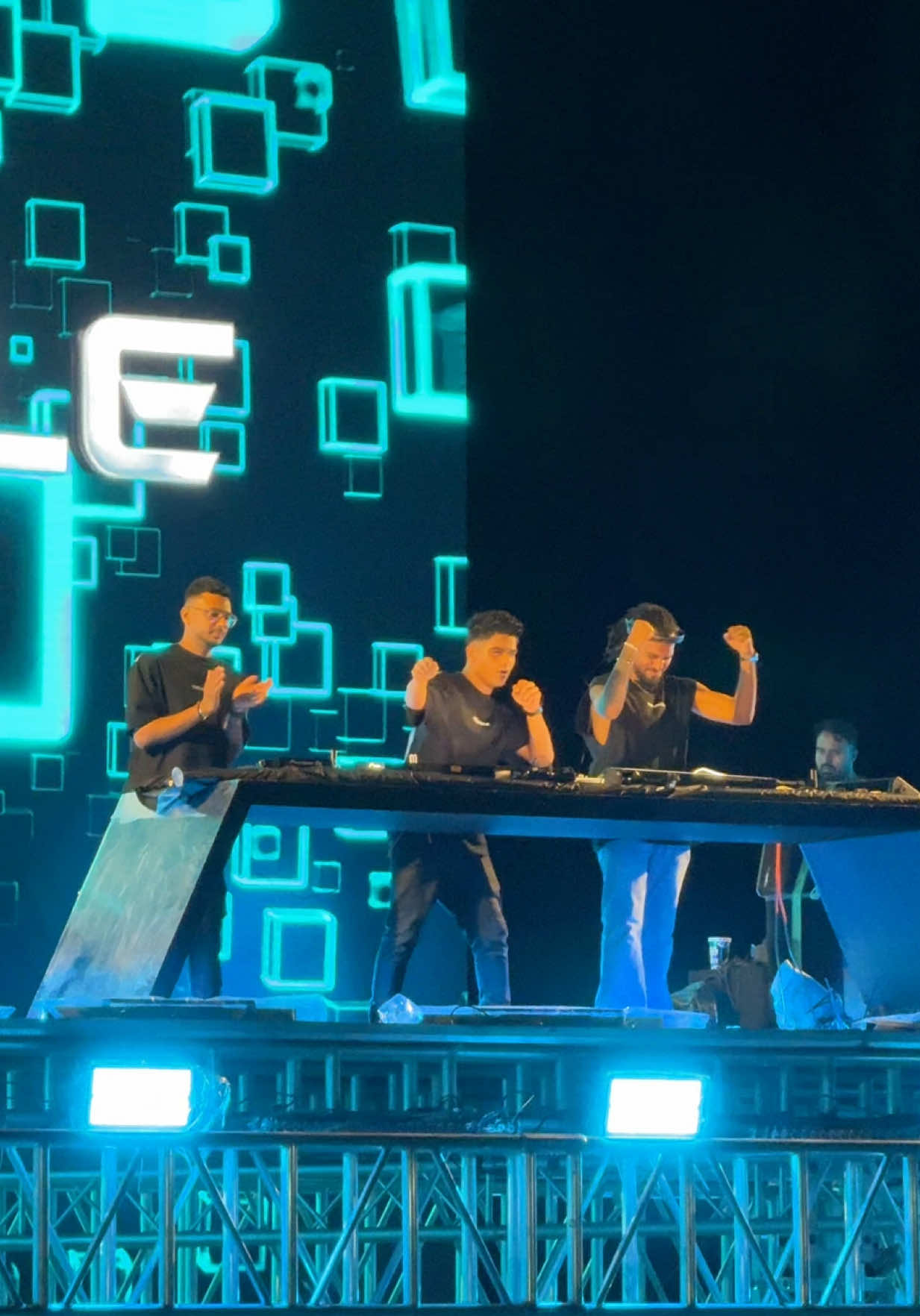 They lit up Port City with a B3B no one saw coming. 🔥 @Echo Daft ( official ) , @Kyotto & @[ k r y p t o n e ] — back again this Saturday at the Destiny. You know it’s going to be wild. ⚡️ #undergroundmusic #echodaftmusic #kyotto #progressivehouse #thetriangle 