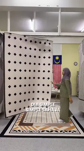 Kod 062 tema minimalist ✨ Untuk korang yang sukakan tema minimalist boleh dapatkan sekarang. Tekan beg kuning atau masuk live 🔥 #fyp #karpet #karperviral #karpetruangtamu #dinohousemy 