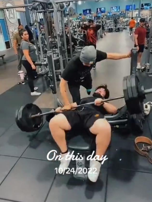 #onthisday Always lift in your limits #foryou #viral #foryoupage #Fitness 