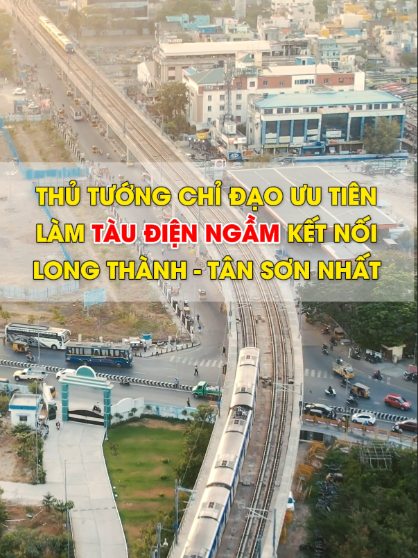 Thủ tướng ra quyết định: Làm TÀU ĐIỆN NGẦM nối sân bay Tân Sơn Nhất - Long Thành #metro #duongsatdothi #thutuong #tansonnhat #longthanh #sanbaylongthanh