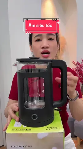 Ấm siêu tốc xịn 1 tý dùng cho yên tâm #amsieutoc #nhacuaenn 