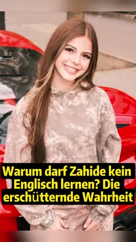 Warum darf Zahide Kein Englisch lernen?Die erschütternde Wahrheit#zahide #fyp #celebrity #foryou 