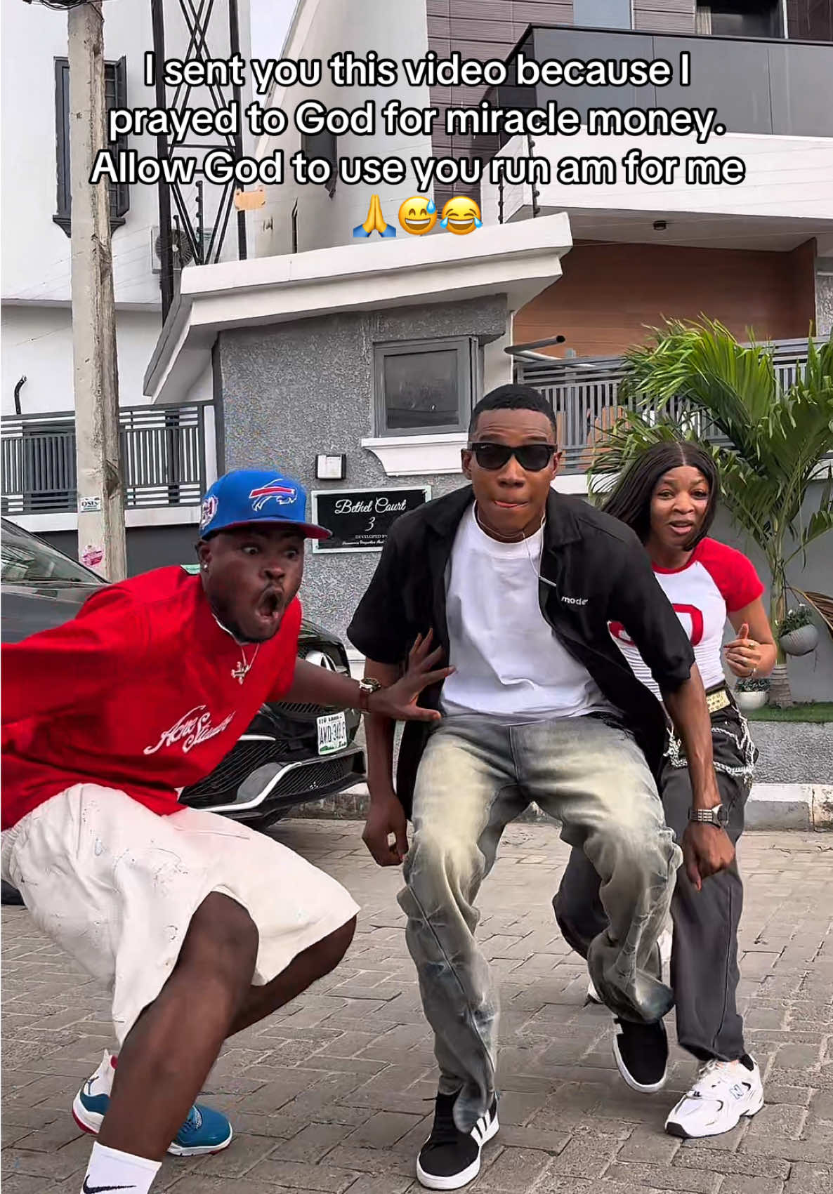 Send this video to that person who you want God to use and bless you 😅😂 w/@🍀 Gen_vieve 🍀 @official_voltageee ⚡️ #dance #steps #mood #vibes #bigjae 