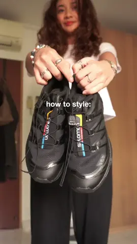 styling my salomon XT-6 😚 #howtostyle #salomon #outfitideas