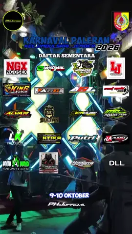daftar karnaval paleran Umbulsari  🔥🔥🔥🔥#karnaval #paleran #2026 #phj_official #fyp 