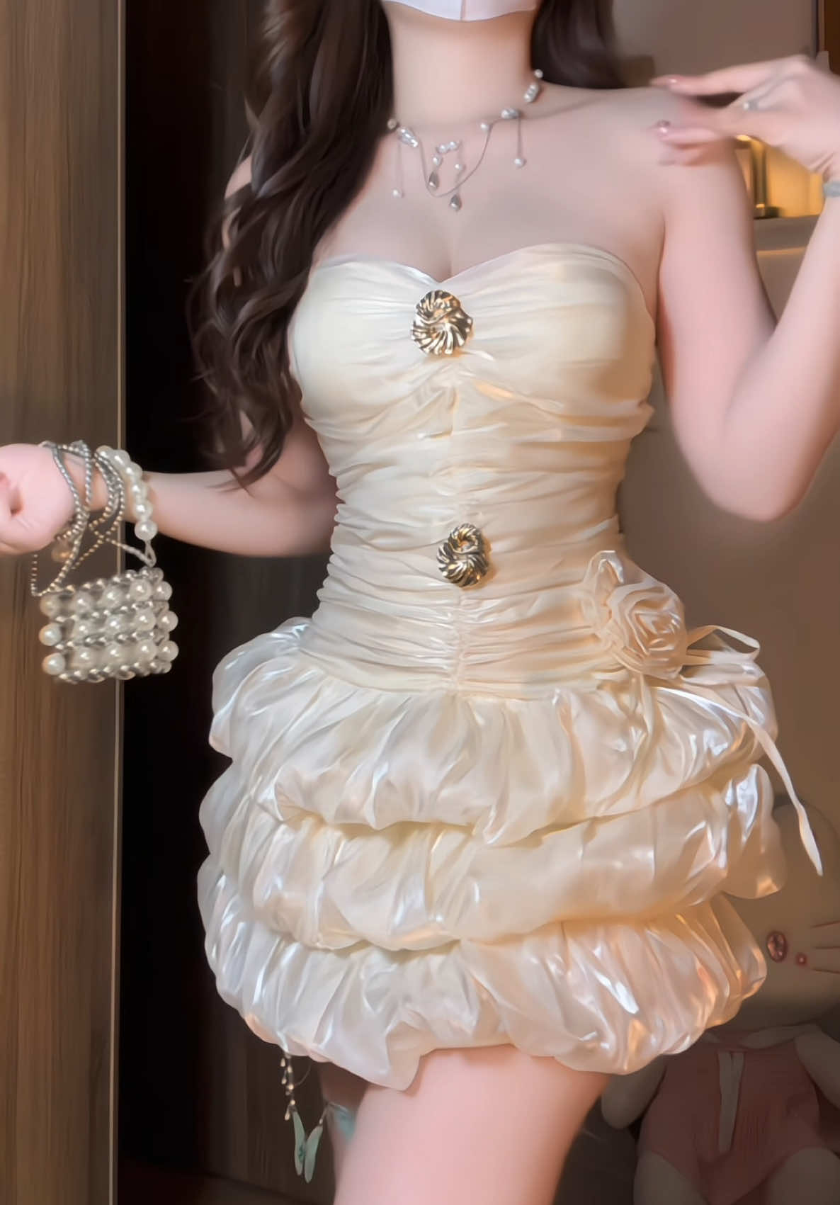 Đi tiệc không thể bỏ lỡ em này💕#damxinh #damtiec #anvyboutique #macdepmoingay #fyp 