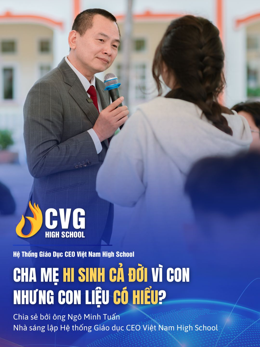 Tuổi 15, con cái hay đòi hỏi nhưng quên mất cha mẹ đã hi sinh bao nhiêu cho mình #ceohighschool #ngominhtuan #nuoidaycon #doanhnhan #LearnOnTikTok