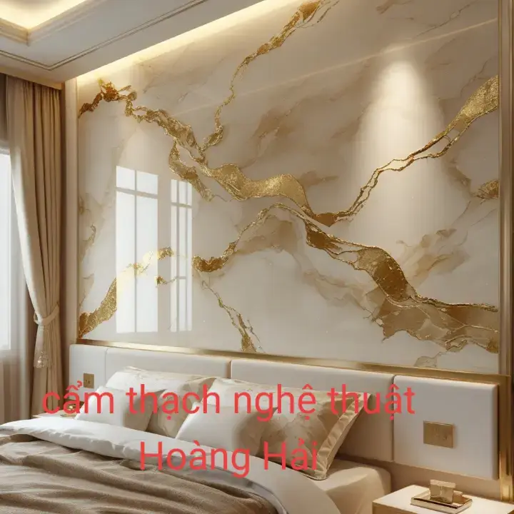 điểm nhấn tuyệt vời cho không gian nội thất. cẩm thạch nghệ thuật Hoàng Hải #giacamthach #cotgiacamthanh #camthachdep #giadacamthach #marbles