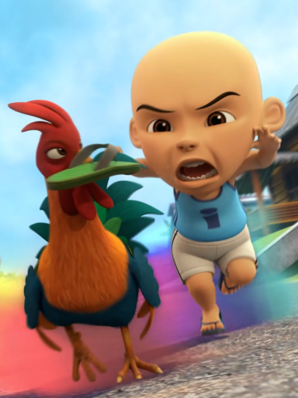 Jadi memang betullah Rembo yang curi selipar Upin? #upinipin