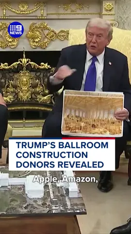 The price tag for Trump's addition to the White House is expected to be $460 million. #9News