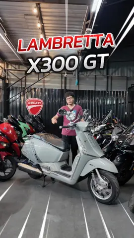 เข้าใหม่จ้าาา! LAMBRETTA X300 GT #X300GT #X300GTมือสอง #LAMBRETTA #บิ๊กไบค์มือ2 #boybigbike 