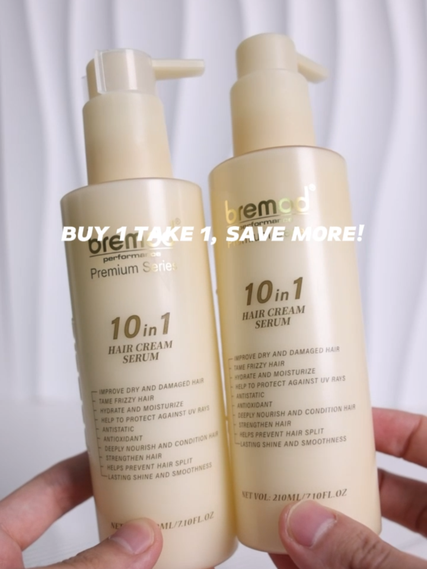 Say Goodbye to Dry, Frizzy, Damaged, and Dull Hair! #Bremod #BremodPremium #hairtok #bremodph #hairtreatment #bremodpremiumph #2in1shampoo #B1T1 #10in1hairserum