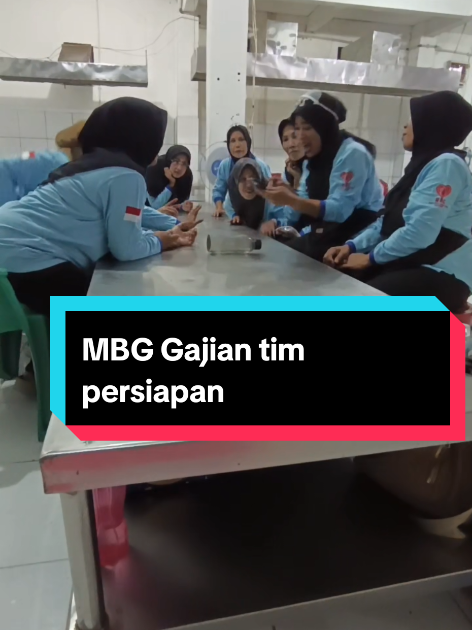 Gajian team persiapan MBG #timpersiapan #timhebat #dapurrbc #dapursehat #ceuani 