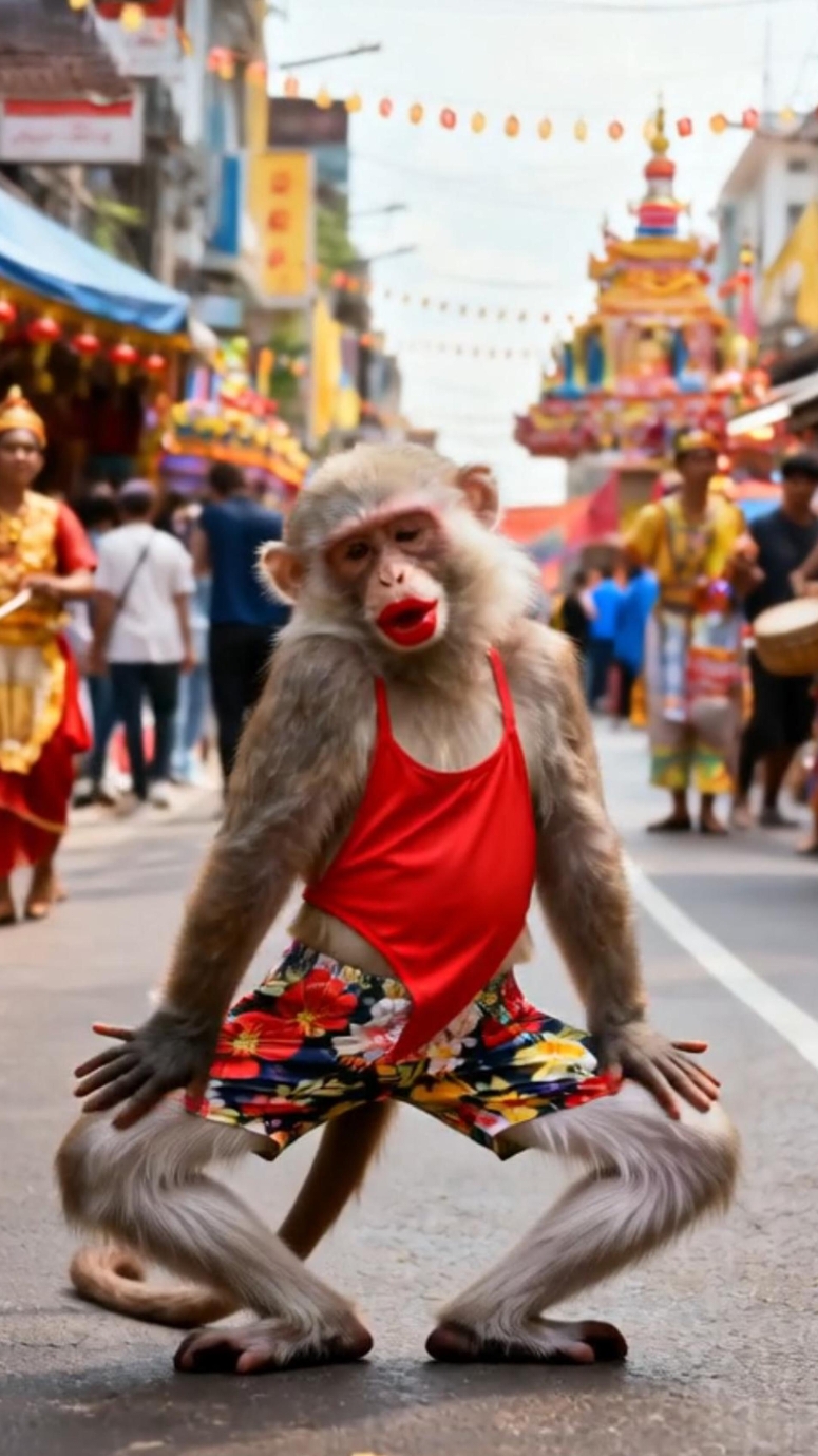 เร็ว! มาดูท่าเต้นของเพื่อนคุณกัน! 🕺👀#wolink #funny #funny tiktok #AIลิง #แดนซ์เท่ #ตลกเท่ๆ #DanceMonkey #ตลกแต่มันส์ #ลิงสนุก #ลิงแดนซ์ #ตลกแต่เท่ 