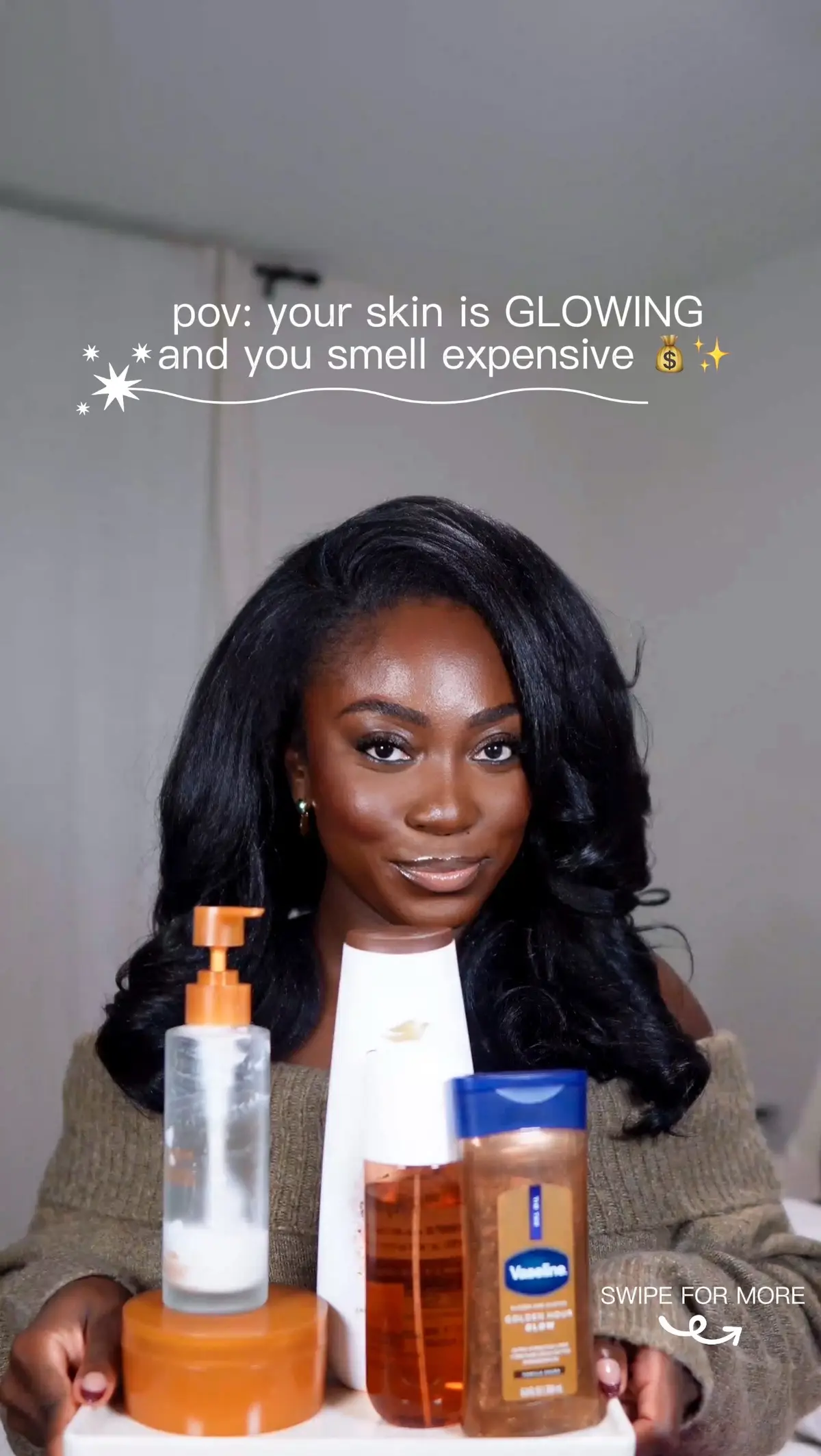 Part 2 | these have been my fall favs and i needed to share bc WOW 🤩  bodycare is literally my love language but these have been extra special this fall. been using them nonstop and my skin is so happy.  that dove one? complete game changer. the glow is INSANE and it’s been making my whole routine feel so much better.  if you see me hoarding backups no you didn’t 🤎​​​​​​​​​​​​​​​​ 🔗 in my ShopMy✨ @Naturium @Dove Beauty & Personal Care  @Vaseline @Fenty Skin @Ellis Brooklyn @philosophy  #fallbodycare #gourmand #bodycaretok #bodycareproducts #fallessentials 