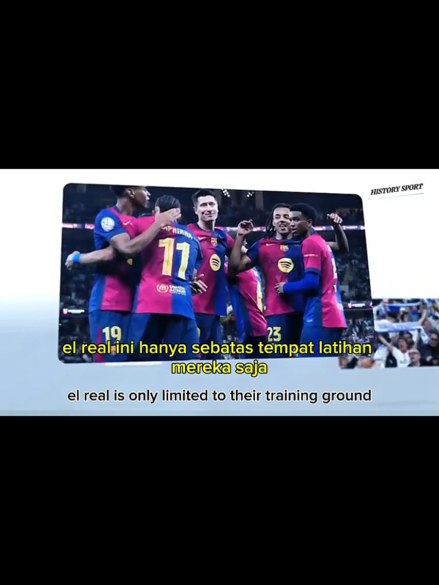 BERNABEU JADI TEMPAT LATIHAN BARCELONA LAGI #sepakbola #historysport83 