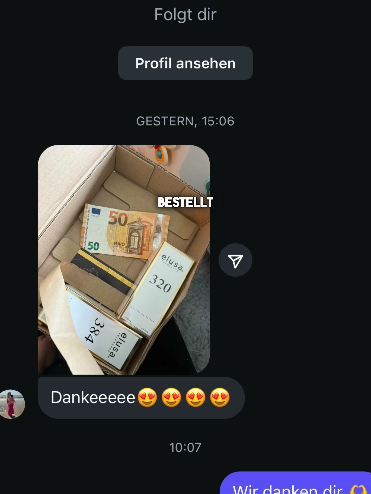 Danke für alles 🫂 und bleibt bis zum Ende dran #ksks #elusa #duft #parfum #parfumtok #duftempfehlung