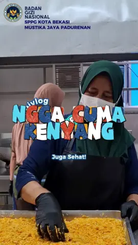 Dukung terus program MBG! @badangizinasional.ri  #sppg #kotabekasi #padurenan #badangizinasional #menusehat 